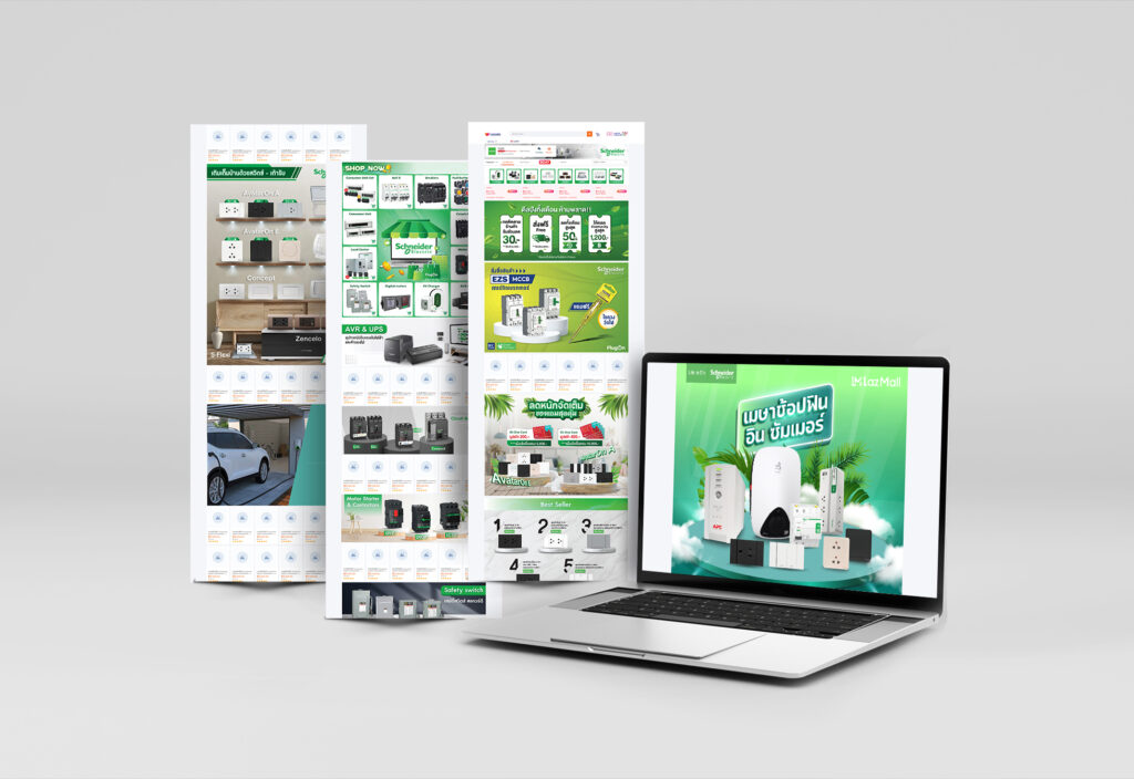 รับออกแบบแบนเนอร์เทศกาล Shopee และ Lazada สำหรับแคมเปญลดราคาพิเศษ สื่อสารโปรโมชั่นโดนใจ เพิ่มยอดขายในช่วงเทศกาลใหญ่